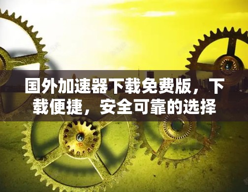 国外加速器下载免费版,下载便捷,安全可靠的选择