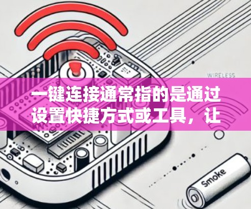 一键连接通常指的是通过设置快捷方式或工具，让计算机自动打开特定的网站或应用。以下是设置一键连接的方法