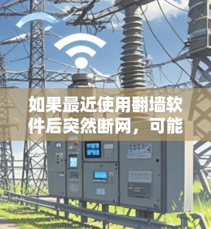 如果最近使用翻墙软件后突然断网,可能的原因包括以下几种情况