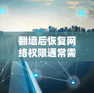 翻墙后恢复网络权限通常需要使用专门的工具和软件来解封和恢复网络。以下是一些常用的软件和工具,帮助您恢复网络权限