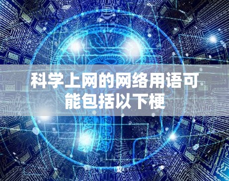 科学上网的网络用语可能包括以下梗 科学上网的网络用语可能包括以下梗
