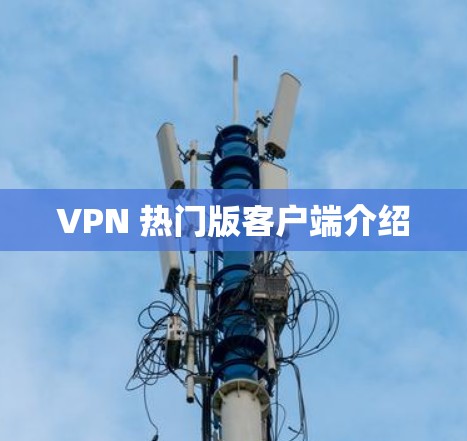 VPN 热门版客户端介绍 VPN 热门版客户端介绍
