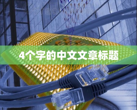 4个字的中文文章标题 4个字的中文文章标题