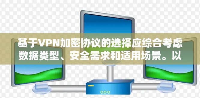 基于VPN加密协议的选择应综合考虑数据类型、安全需求和适用场景。以下是一些推荐的VPN加密协议及其适用场景 基于VPN加密协议的选择应综合考虑数据类型、安全需求和适用场景。以下是一些推荐的VPN加密协议及其适用场景