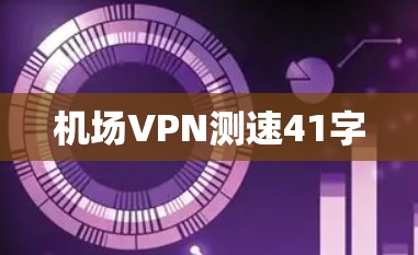 机场VPN测速41字