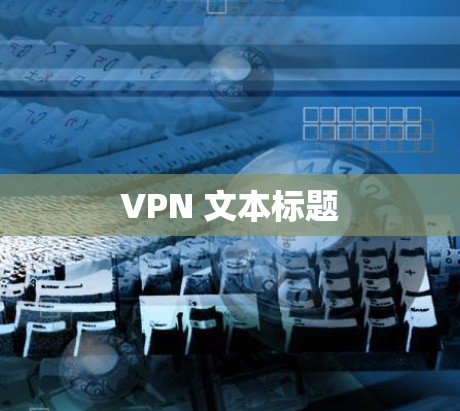 VPN 文本标题